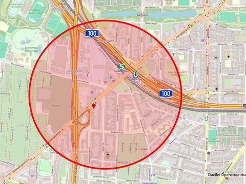 Karte Sperrkreis (Bild: Openstreetmap)