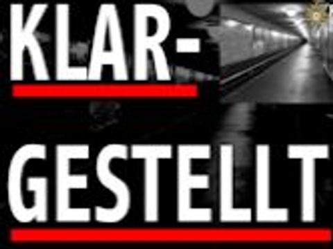 Klargestellt - kleines Bild innerhalb des Bildes zeigt einen U-Bahnhof