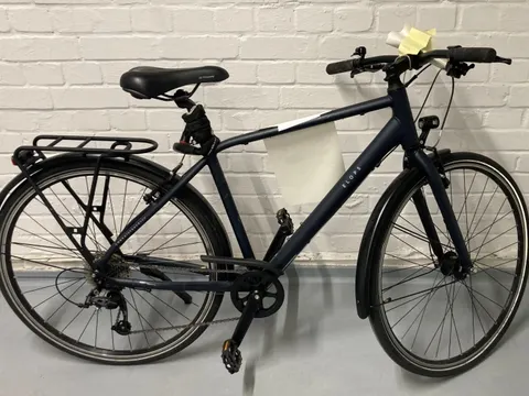 Dunkelblaues Herrenfahrrad