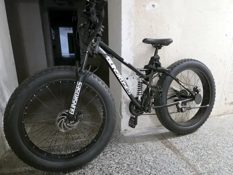 Schwarzes Fahrrad