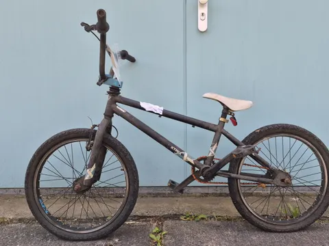 Schwarzes Fahrrad