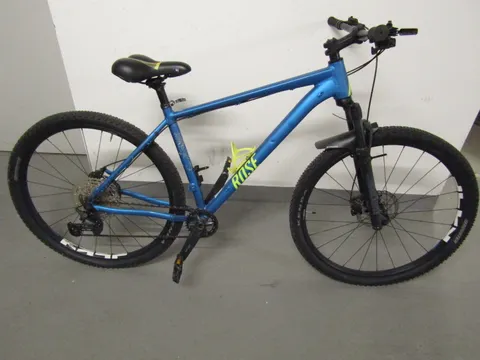 Blaues Mountainbike