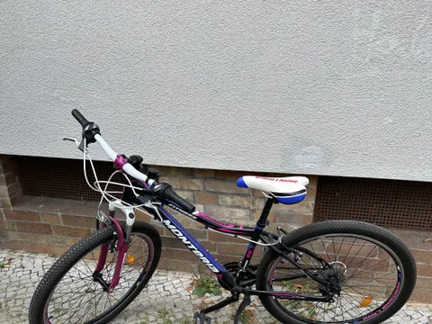 Schwarzes Mountainbike
