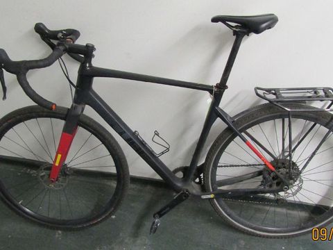 Schwarzes Herrenfahrrad