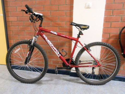 Rotes Mountainbike