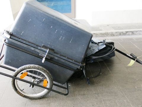 Fahrradanhänger Eigenbau