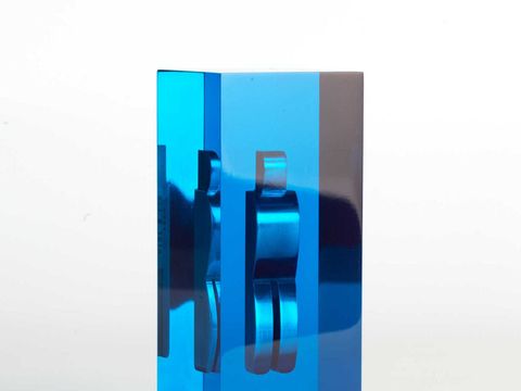 Skulptur Man in Space