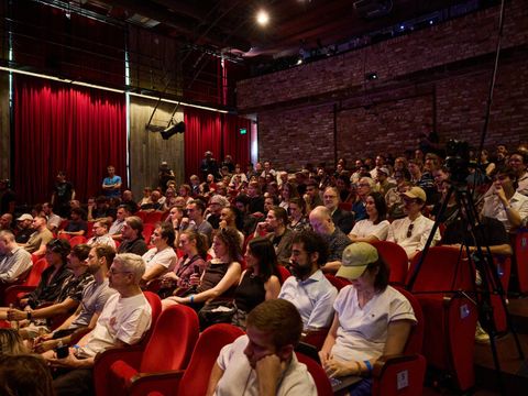 Volles Programm im vollen Haus: die NEW VISIONS.