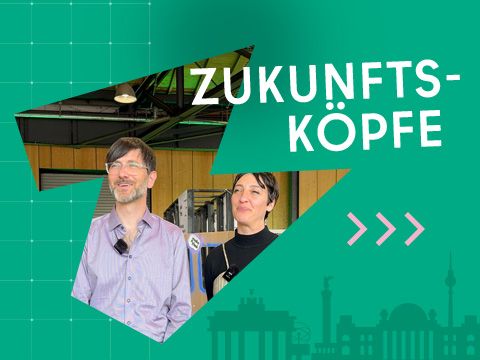 Zukunftsköpfe – Armin Massing und Molly Stenzel