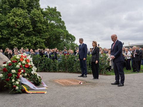 Grußwort Regierender Bürgermeister Kai Wegner auf Einweihung provisorischer Gedenkort für Polen Heinrich-von-Gagern Straße