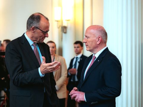 Antrittsbesuch von Bundeskanzler Friedrich Merz in Berlin