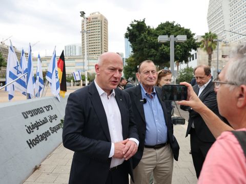 Kai Wegner besucht Israel - Tag 1