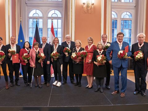 Übergabe Verdienstorden des Landes Berlin am 1.10.2025
