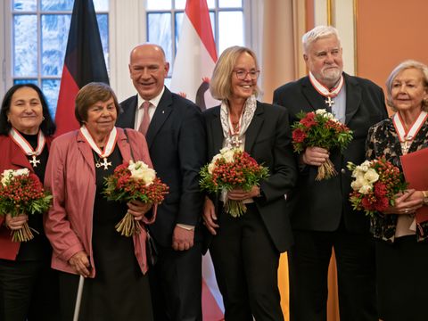 Übergabe Verdienstorden des Landes Berlin am 1.10.2025