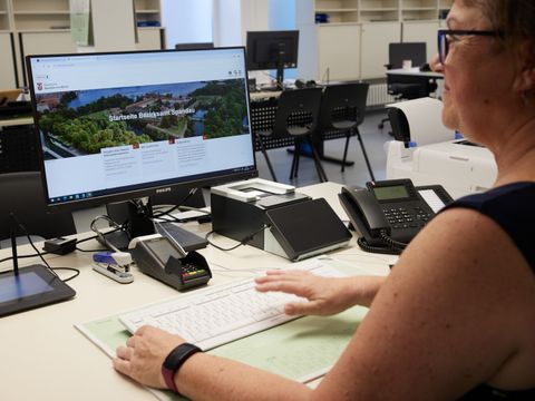 Eröffnung des neuen Bürgeramts im Staaken-Center