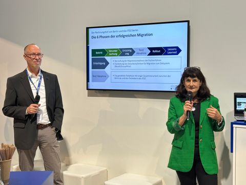 Rechnungshof auf der Smart Country Convention 2025 (Marion Penzkofer)