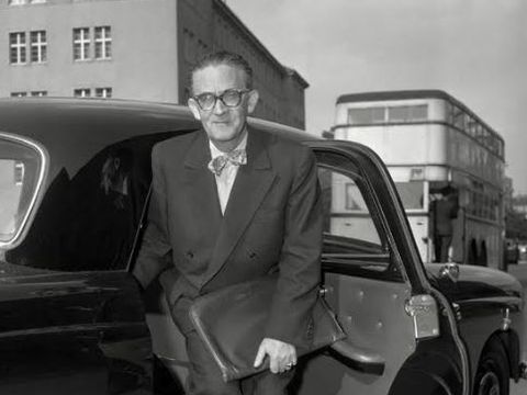 Dr. Valentin Kielinger (CDU), hier 1956 als Justizsenator (Bild: Landesarchiv Berlin)
