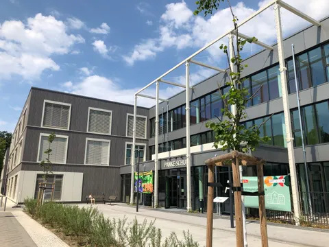 Außenansicht Neubau Panke-Schule, Pankow