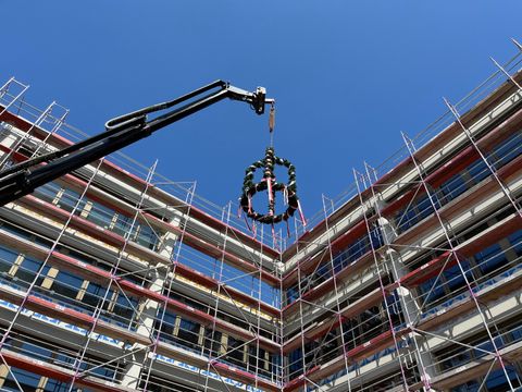2024 Richtfest Grundschule Elsenstrasse