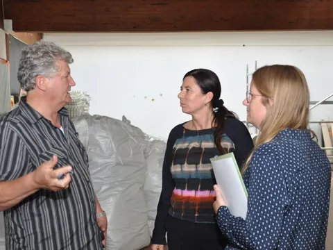 Pressekonferenz zu Baumassnahmen in den Sommerferien 2019