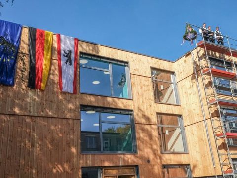 Richtfest Grundschule Sewanstrasse
