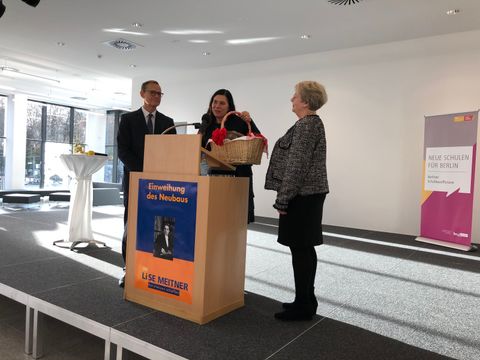 Einweihung OSZ Lise Meitner