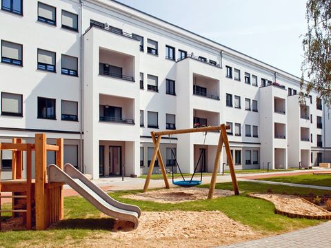 Treskow-Höfe – In Berlin Karlshorst entstanden 414 Wohnungen, eine Kita sowie zwei Senioren-WGs