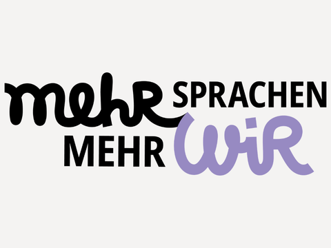 Logo "Mehr Sprachen - mehr WIR"