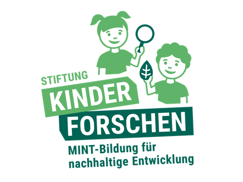 Logo Stiftung Kinder forschen