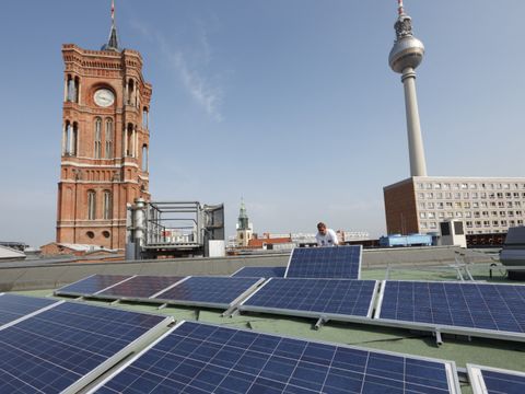 Mieterstromanlage auf Gebäude der Mollgenossenschaft
