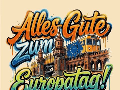 Sharepic zur Aktion Alles Gute zum Europtag