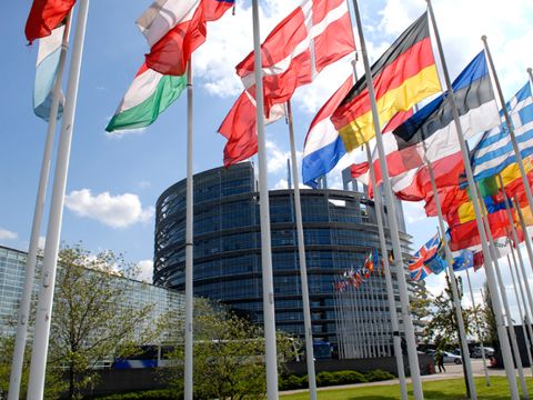 Gebäude des Europäischen Parlaments in Straßburg