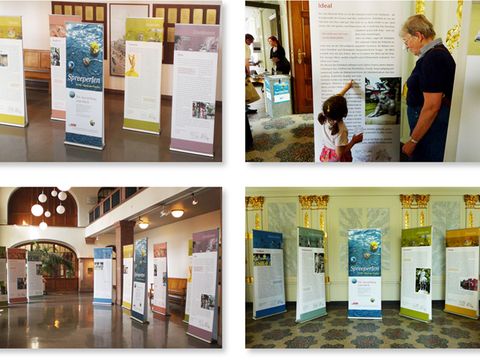 Spreeperlen Ausstellung im Rathaus Neikölln und Pankow