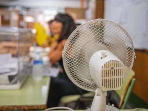 Ventilator im Büro