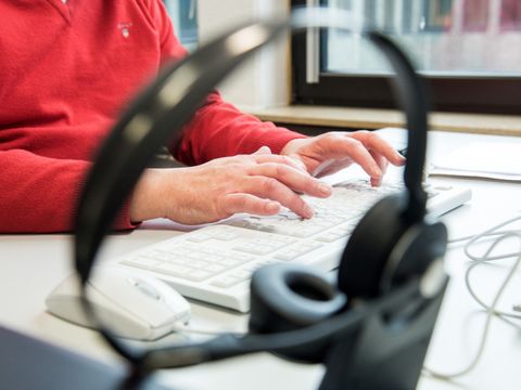 Arbeiten am Computer
