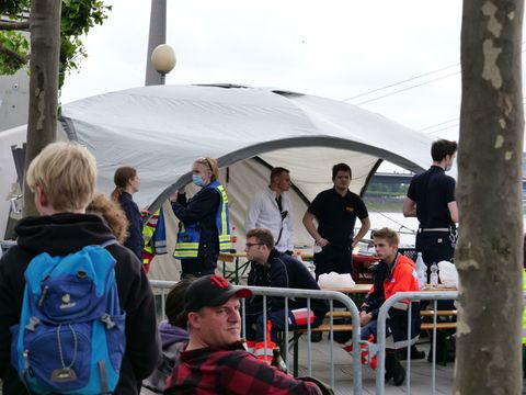 Symbolbild Sanitätsdienst bei einer Veranstaltung