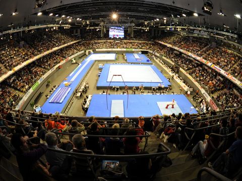 Turnveranstaltung in der Max Schmeling Halle