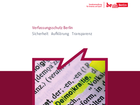 Publikation Verfassungsschutz Berlin