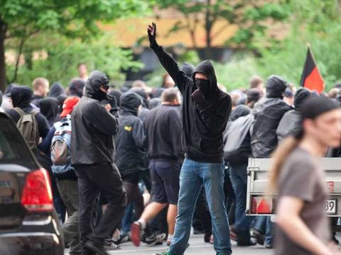 Autonome am 1. Mai 2012