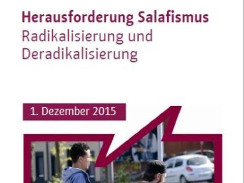 Cover BFSG Herausforderung Salafismus 1.12.2015