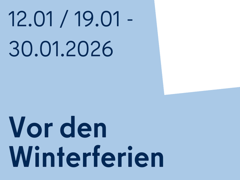 Vor den Winterferien 2026