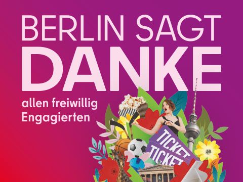Hauptmotiv Berlin sagt Danke