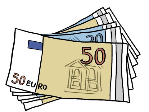Illustration Geld