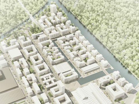 Masterplan Neues Gartenfeld, Berlin (2017)
