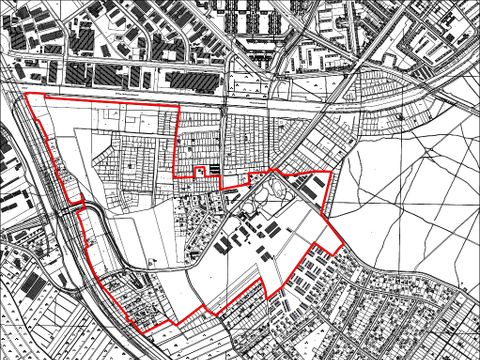 Geltungsbereich der 2021 in Kraft getretenen VKR-VO für das Gebiet „Dreieck Späthsfelde"