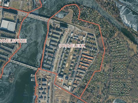 Die Wasserstadt Berlin-Oberhavel, Teilbereich Haveleck
