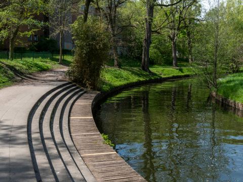 Burgwallgraben im Fördergebiet Wilhelmstadt