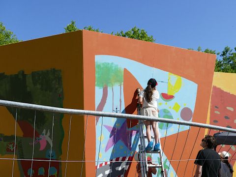 Spielplatz Gudrunstr Kidspark - Projektwoche