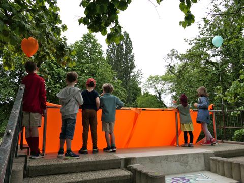 Eroeffnung des Spielbergs im Ernst-Thaelmann-Park