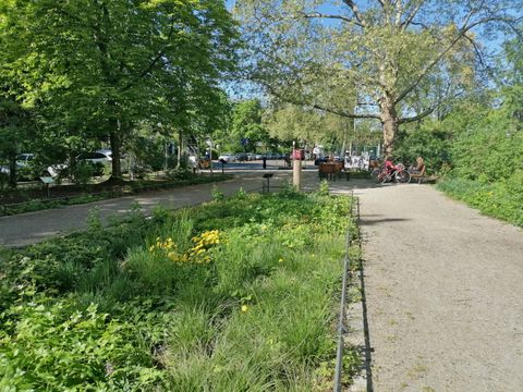 Erneuerter Spielplatz am SportPark Poststadion (Bild: Anka Stahl )